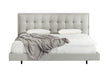 VIG Furniture - Modrest Hera Modern Grey Leatherette Eastern King Bed - VGCNHERA-BED-EK - GreatFurnitureDeal