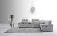 J&M Furniture - Beaumont Light Gray Leather Sectional - 176652-LG - GreatFurnitureDeal