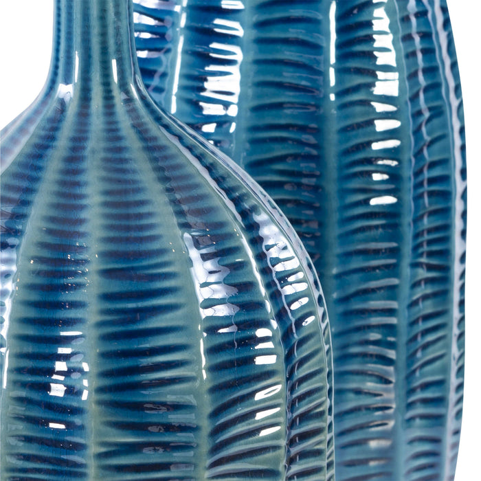 Uttermost - Bixby Blue Vases, S/2 - 17719