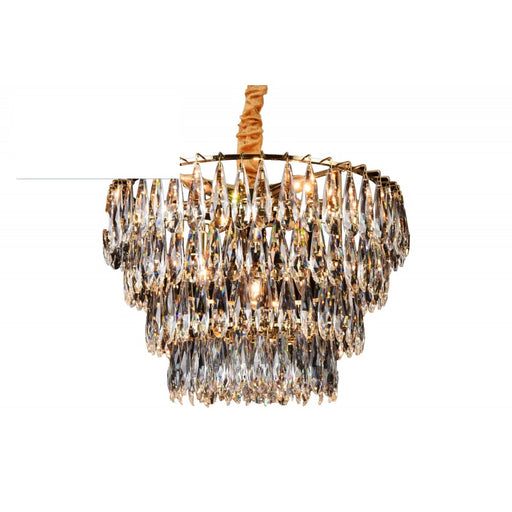 Mariano Furniture - 17760 Crystal Chandelier in Gold - BM-17760M - GreatFurnitureDeal