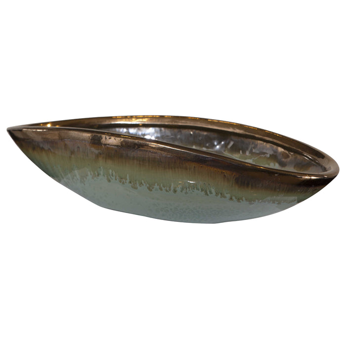 Uttermost - Iroquois Green Glaze Bowl - 17855