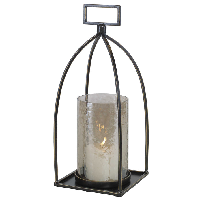Uttermost - Riad Bronze Lantern Candleholder - 17912 - GreatFurnitureDeal