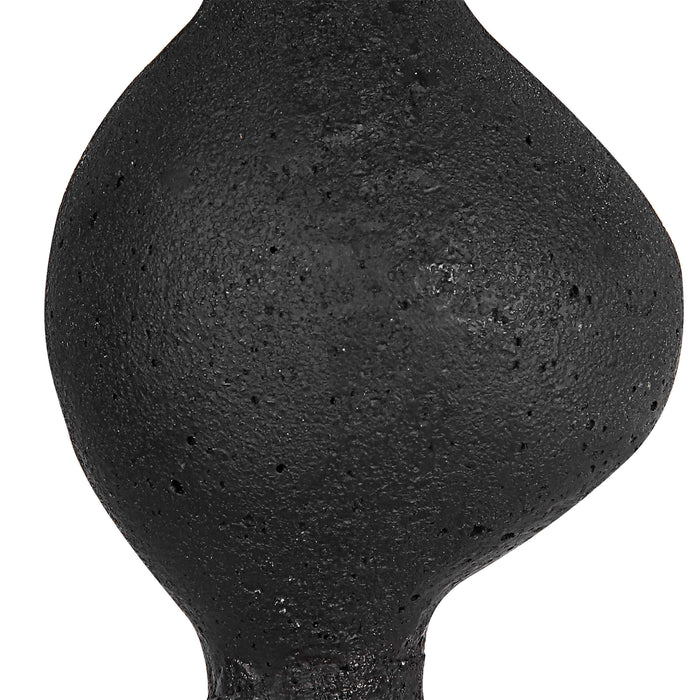 Uttermost - Koa Black Marble Sculptures, S/2 - 17972 - GreatFurnitureDeal