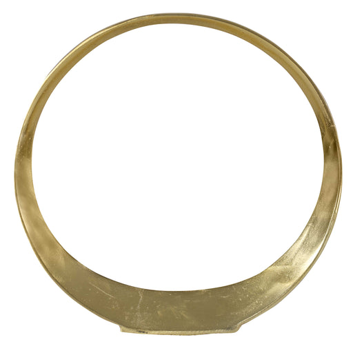 Uttermost - Jimena Gold Large Ring Sculpture -17981 - GreatFurnitureDeal