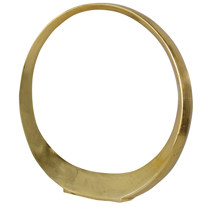 Uttermost - Jimena Gold Large Ring Sculpture -17981