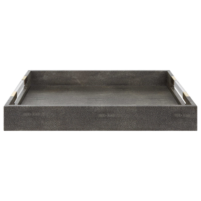 Uttermost - Wessex Gray Tray - 17996 - GreatFurnitureDeal