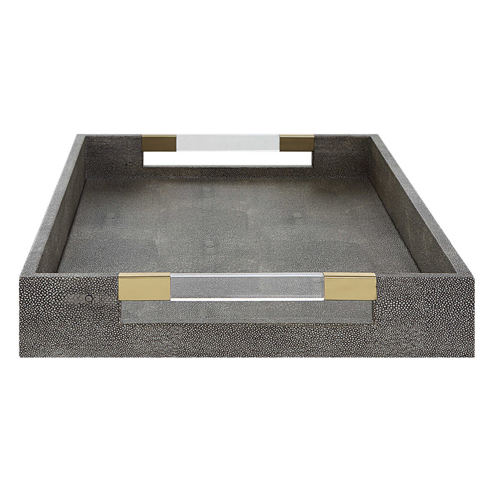 Uttermost - Wessex Gray Tray - 17996