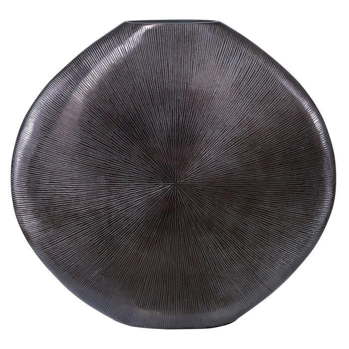 Uttermost - Gretchen Black Nickel Vase -18001