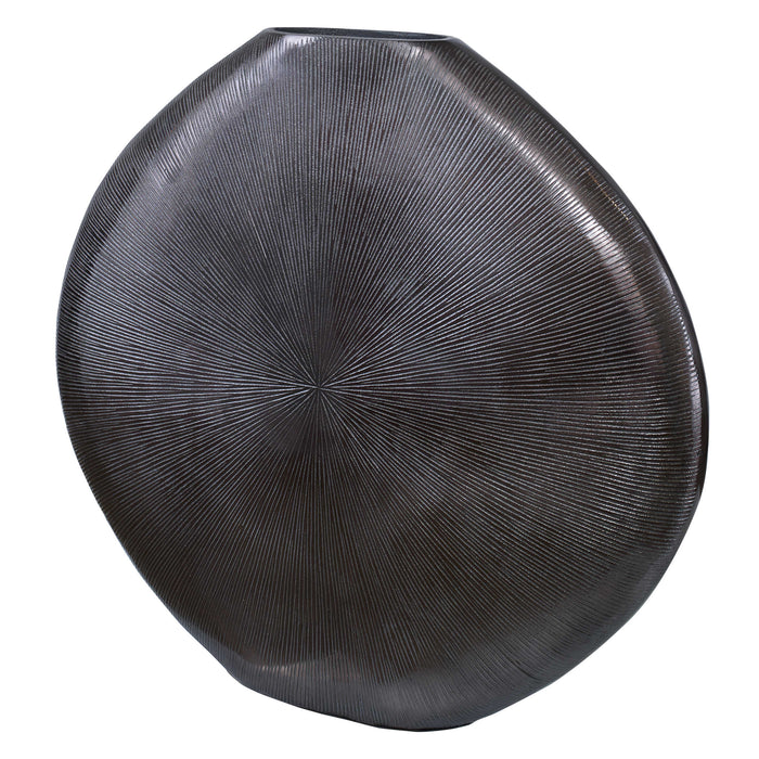 Uttermost - Gretchen Black Nickel Vase -18001