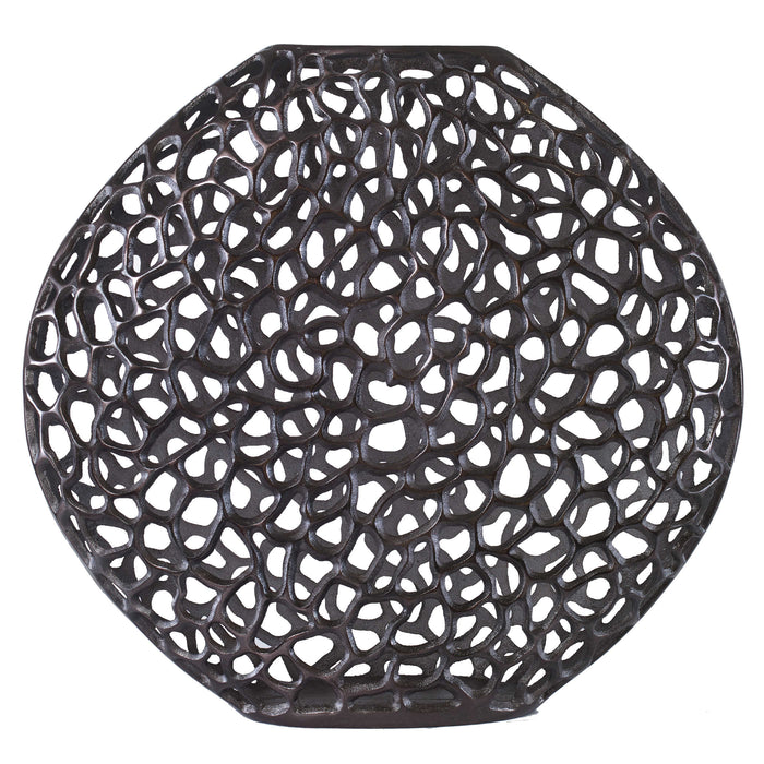 Uttermost - Web Dark Bronze Vase -18011 - GreatFurnitureDeal