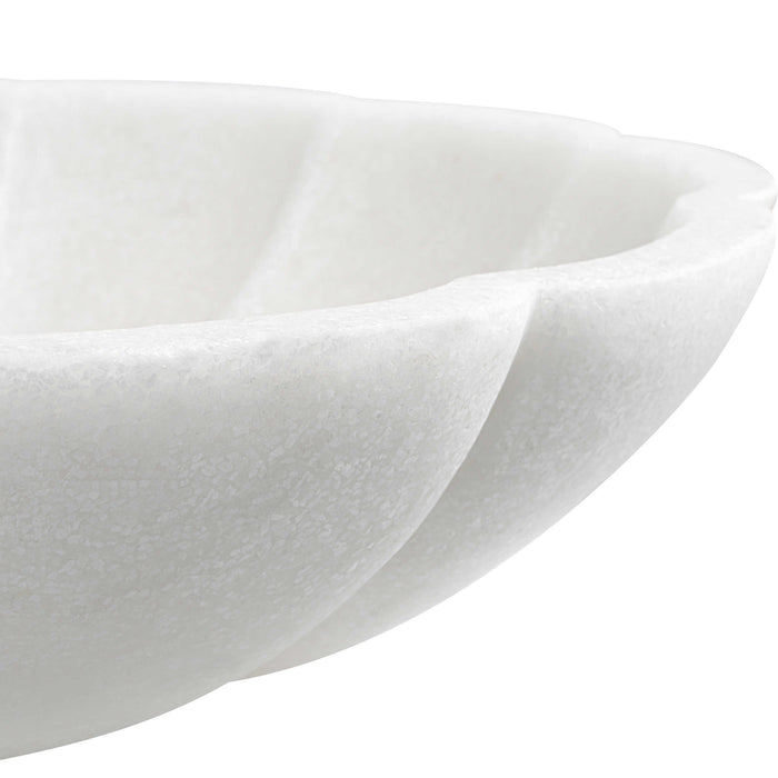 Uttermost - Petal Ivory Ricestone Bowl - 18034