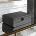 Uttermost - Lalique Black Shagreen Box - 18058 - GreatFurnitureDeal