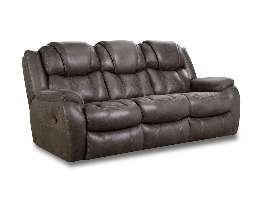 Motion Ease - Rayna Double Reclining Sofa in Steel - 182-30-14 - GreatFurnitureDeal