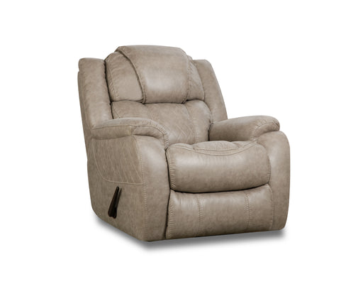 Motion Ease - Rayna Rocker Recliner in Mushroom - 182-91-17 - GreatFurnitureDeal