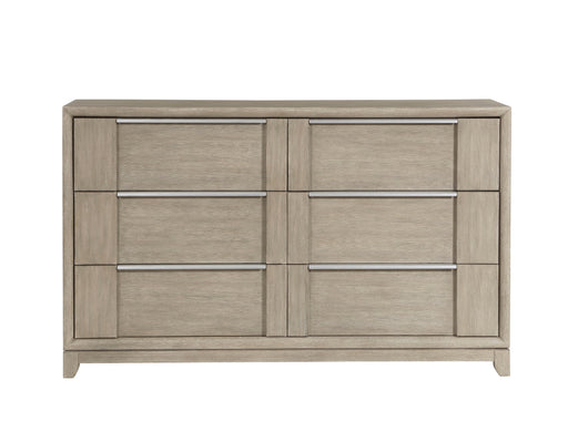 Homelegance - McKewen 6 Drawer Dresser in Light Gray - 1820N-5 - GreatFurnitureDeal