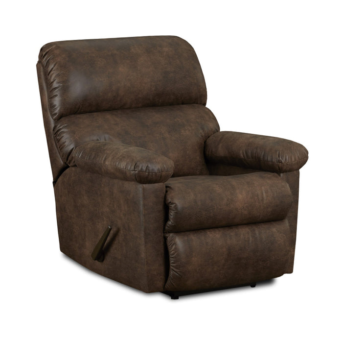 Motion Ease - Canyon Manual Wallsaver Recliner in Chocolate - 185-90-21 - GreatFurnitureDeal