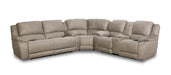 Motion Ease - Harley Triple Power Reclining Sectional in Nickel - 187-37 04 57-17 - GreatFurnitureDeal