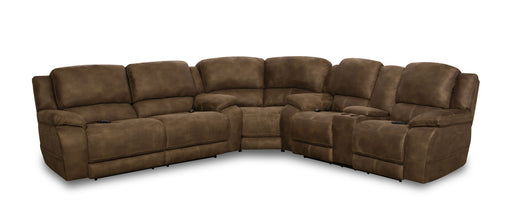 Motion Ease - Harley Triple Power Reclining Sectional in Espresso - 187-37 04 57-21 - GreatFurnitureDeal