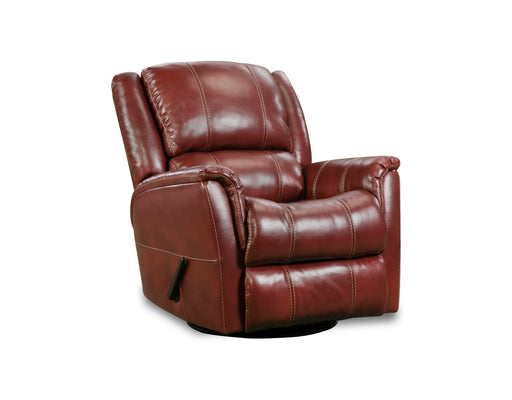 Motion Ease - London Swivel Glider Recliner in Red - 188-93-41 - GreatFurnitureDeal