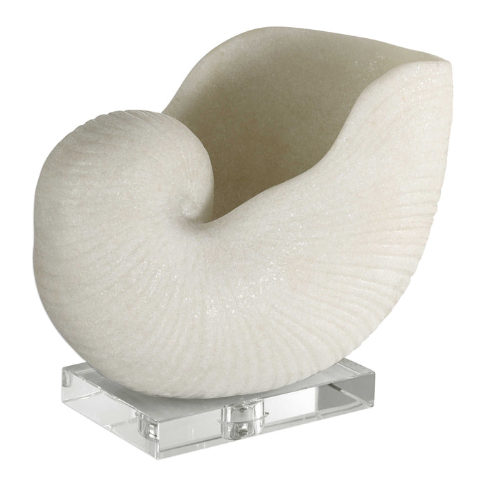 Uttermost - Nautilus Shell Sculpture - 18888 - GreatFurnitureDeal