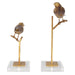 Uttermost - Passerines Bird Sculptures S/2 - 18898 - GreatFurnitureDeal
