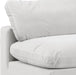 Meridian Furniture - Comfy 158" Cream Velvet Upholstered 6pc. Sectional - 189Cream-Sec6D - GreatFurnitureDeal