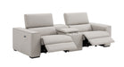 J&M Furniture - Picasso Loveseat with Console in Silver Grey - 19111-LC - GreatFurnitureDeal