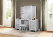 Homelegance - Allura Vanity Dresser with Mirror in Silver - 1916-15 - GreatFurnitureDeal
