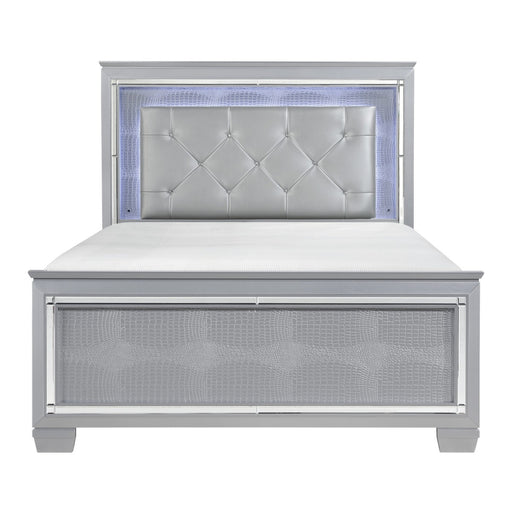 Homelegance - Allura Full Bed with LED Lighting in Silver - 1916F-1 - GreatFurnitureDeal