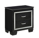Homelegance - Allura 5 Piece King Bedroom Set with LED Lighting in Black - 1916KBK-1EK-5SET - GreatFurnitureDeal