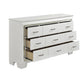 Homelegance - Allura 9 Drawer Dresser in White - 1916W-5 - GreatFurnitureDeal