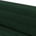 Meridian Furniture - Cascade 72" Green Boucle Fabric Upholstered Loveseat - 191Green-L - GreatFurnitureDeal