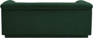 Meridian Furniture - Cascade 72" Green Boucle Fabric Upholstered Loveseat - 191Green-L - GreatFurnitureDeal