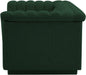 Meridian Furniture - Cascade 72" Green Boucle Fabric Upholstered Loveseat - 191Green-L - GreatFurnitureDeal
