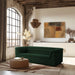 Meridian Furniture - Cascade 94" Green Boucle Fabric Upholstered Sofa - 191Green-S - GreatFurnitureDeal