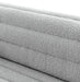 Meridian Furniture - Cascade 94" Grey Boucle Fabric Upholstered Sofa - 191Grey-S - GreatFurnitureDeal