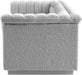 Meridian Furniture - Cascade 94" Grey Boucle Fabric Upholstered Sofa - 191Grey-S - GreatFurnitureDeal