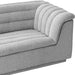Meridian Furniture - Cascade 94" Grey Boucle Fabric Upholstered Sofa - 191Grey-S - GreatFurnitureDeal