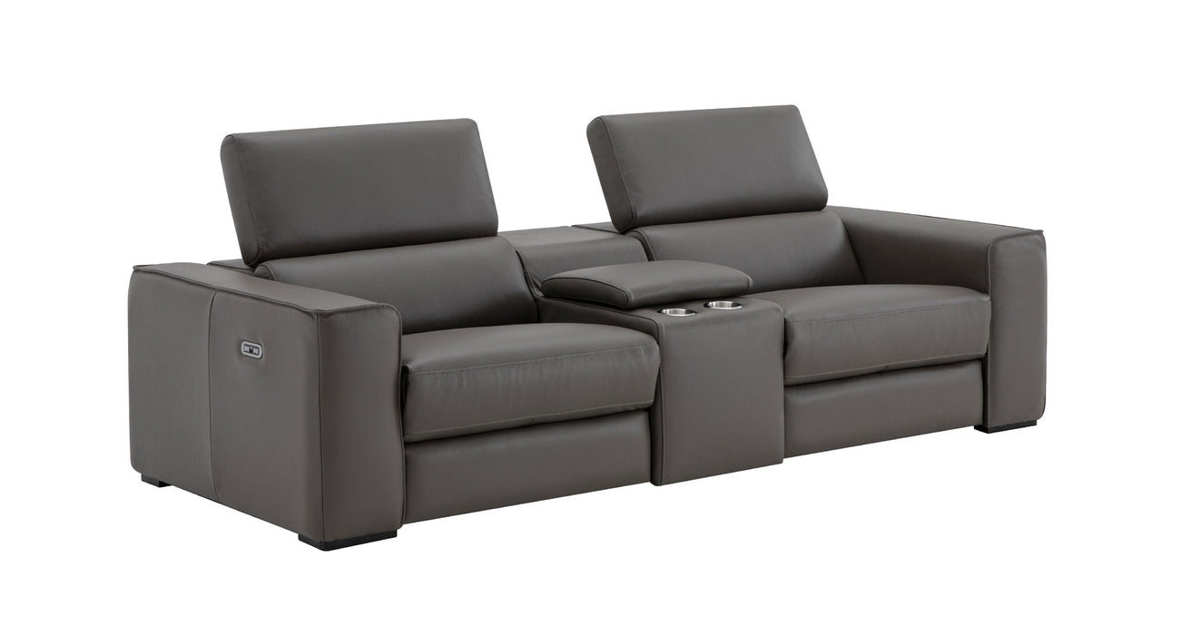 J&M Furniture - Picasso Sofa & Loveseat In Dark Grey - 19222-S-LC - GreatFurnitureDeal