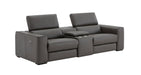 J&M Furniture - Picasso Sofa & Loveseat In Dark Grey - 19222-S-LC - GreatFurnitureDeal