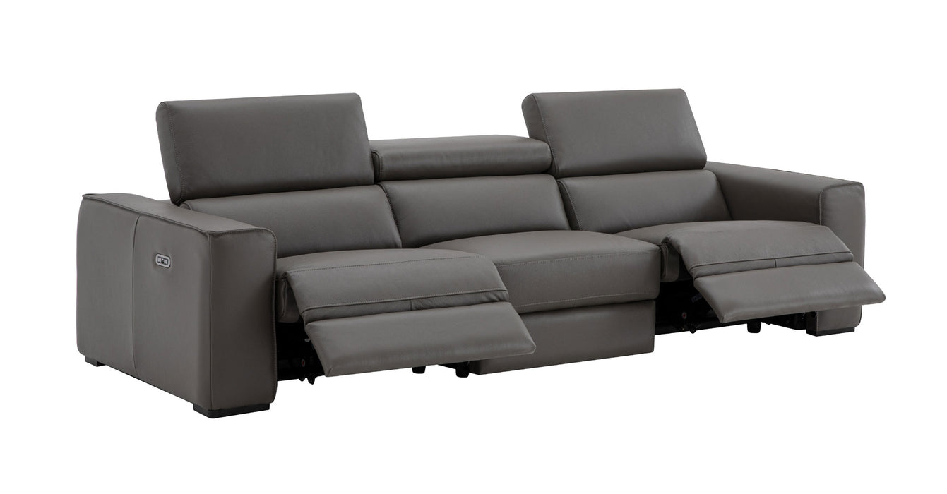 J&M Furniture - Picasso Sofa & Loveseat In Dark Grey - 19222-S-LC - GreatFurnitureDeal