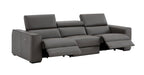 J&M Furniture - Picasso Sofa & Loveseat In Dark Grey - 19222-S-LC - GreatFurnitureDeal
