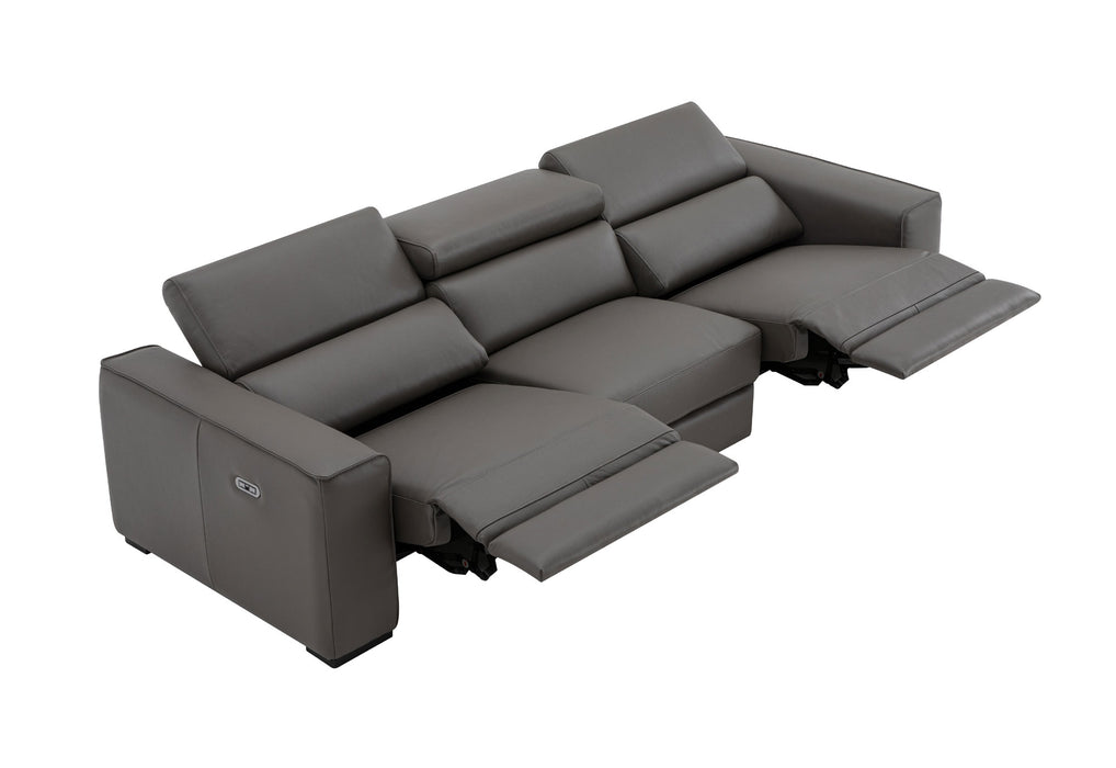 J&M Furniture - Picasso Sofa & Loveseat In Dark Grey - 19222-S-LC - GreatFurnitureDeal