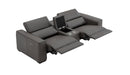 J&M Furniture - Picasso Sofa & Loveseat In Dark Grey - 19222-S-LC - GreatFurnitureDeal