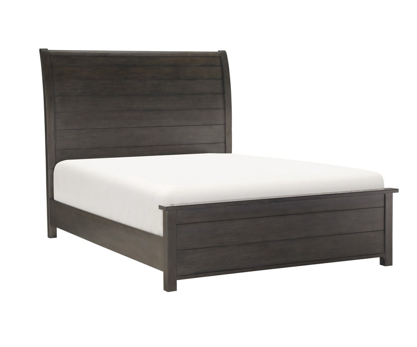 Homelegance - Hebron California King Platform Bed in Dark Cherry - 1923K-1CK - GreatFurnitureDeal