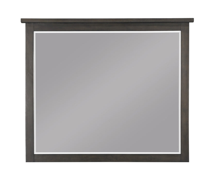 Homelegance - Hebron 6 Drawer Dresser and Mirror Set in Dark Cherry - 1923-5-6 - GreatFurnitureDeal