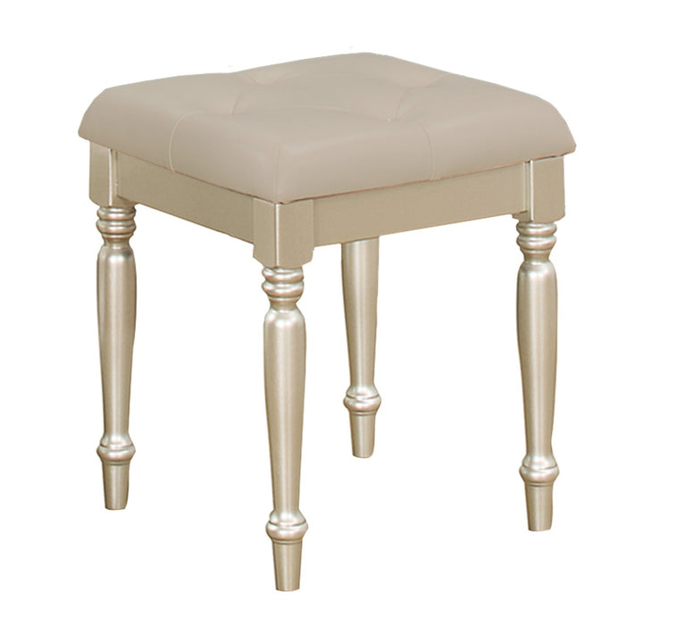 Homelegance - Celandine 9 Piece King Bedroom Set in Silver - 1928K-1EK-9SET - GreatFurnitureDeal