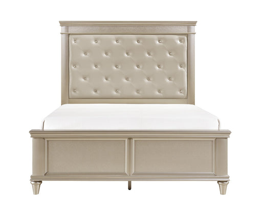 Homelegance - Celandine California King Bed in Silver - 1928K-1CK - GreatFurnitureDeal