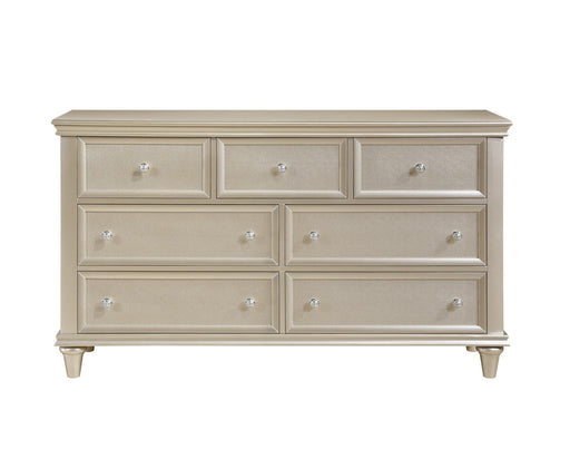 Homelegance - Celandine 6 Drawer Dresser in Silver - 1928-5 - GreatFurnitureDeal