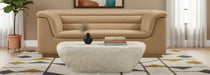 Meridian Furniture - Cascade 72" Camel Velvet Upholstered Loveseat - 192Camel-L - GreatFurnitureDeal